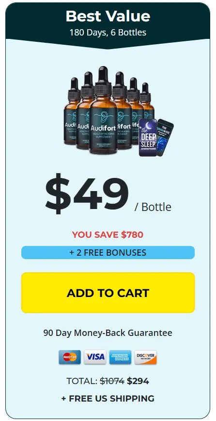 Audifort 6bottle price