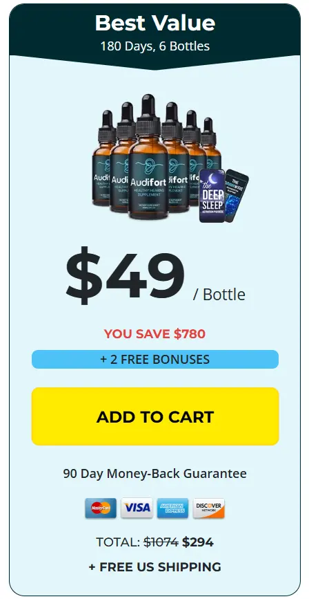 Audifort 6bottle price